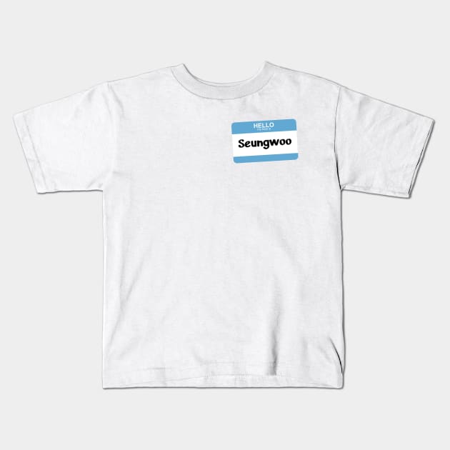 My Bias is Seungwoo Kids T-Shirt by Silvercrystal